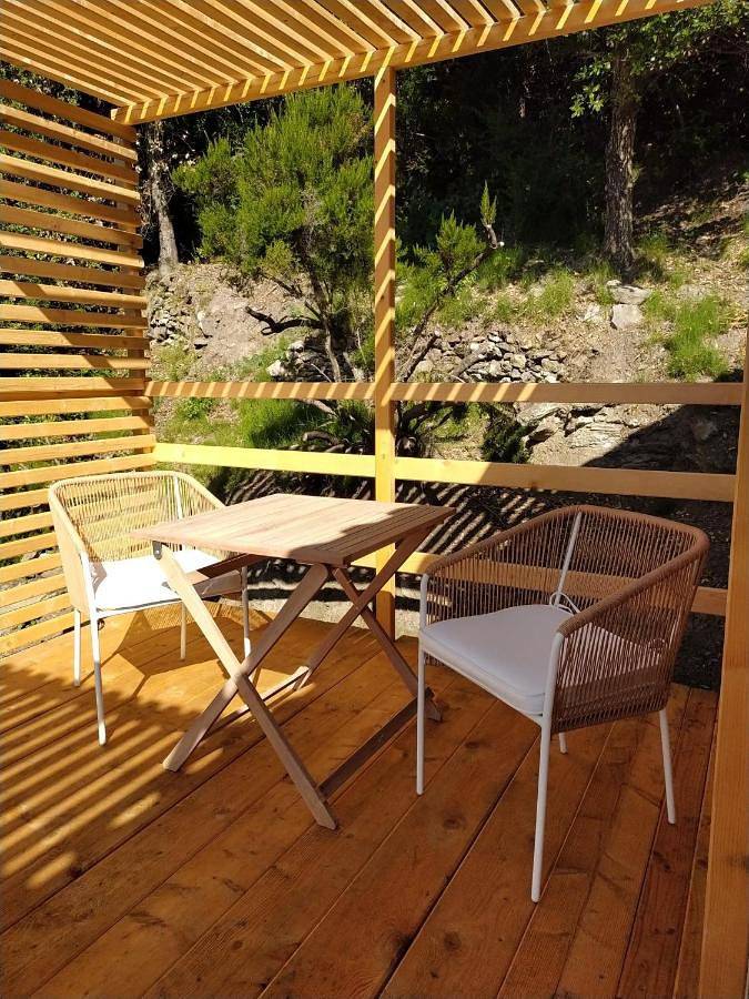 Lodge für 2 Personen, mit Ausblick und Garten sowie Pool auf Korsika - 2