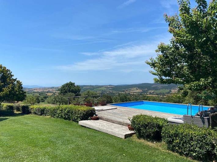 Bungalow für 2 Personen, mit Ausblick und Pool sowie Garten, mit Haustier in der Toskana - 3