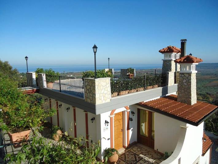 Casa vacanza per 2 persone, con panorama e giardino in Fossacesia