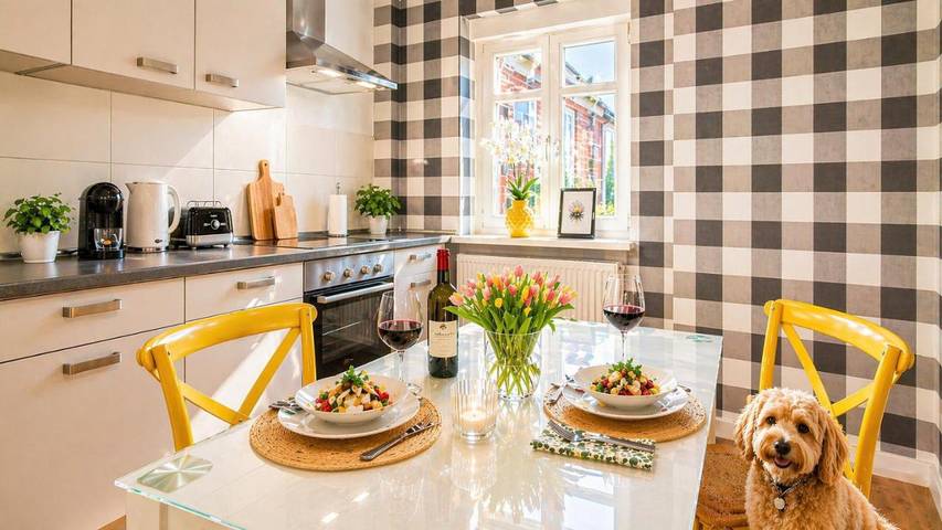 Ferienwohnung für 2 Personen, mit Terrasse und Garten sowie Sauna in Bad Muskau - 4