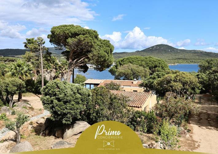 Appartement de vacances pour 4 personnes, avec jardin ainsi que vue et piscine