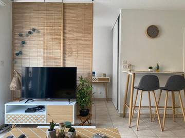 Gîte pour 2 personnes, avec terrasse dans Saint-Roch