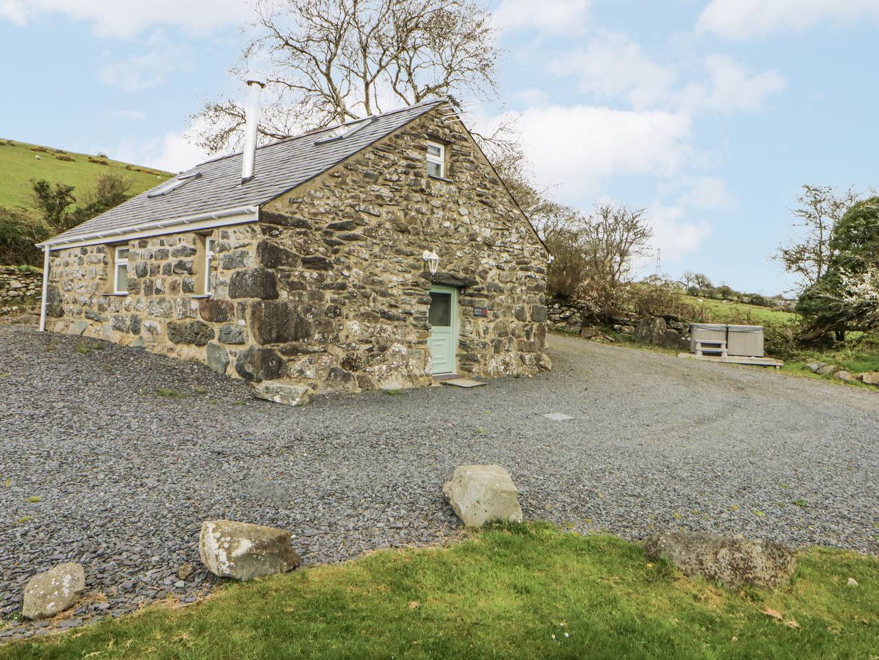 Casa rural para 2 personas con jardín in Snowdonia
