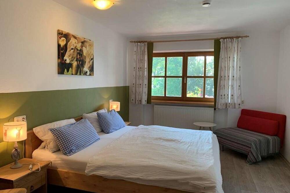 Ganze Wohnung, Landhaus Böck Bergblick - Ferienwohnung Bergblick in Hopferau, Bayerisch Schwaben
