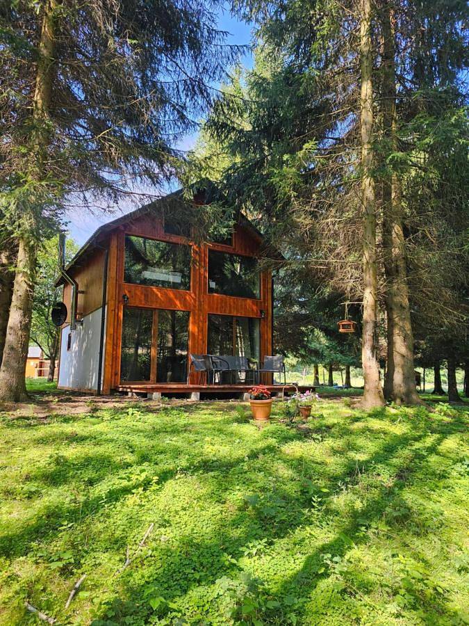 Nad Potokiem z Alpakami in Bolesławów, Sudety (Polska)