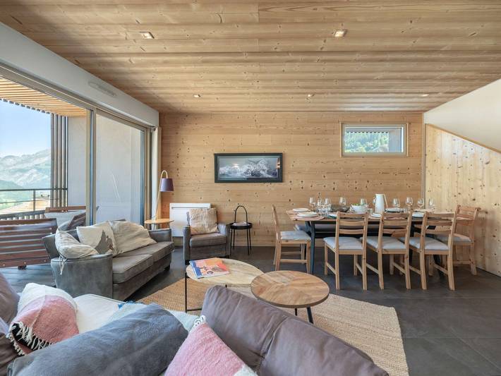 Appartement de vacances pour 10 personnes, avec balcon