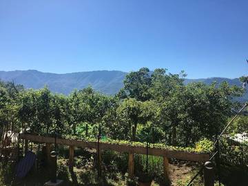 Maison de campagne pour 4 personnes, avec balcon et vue dans Tasso