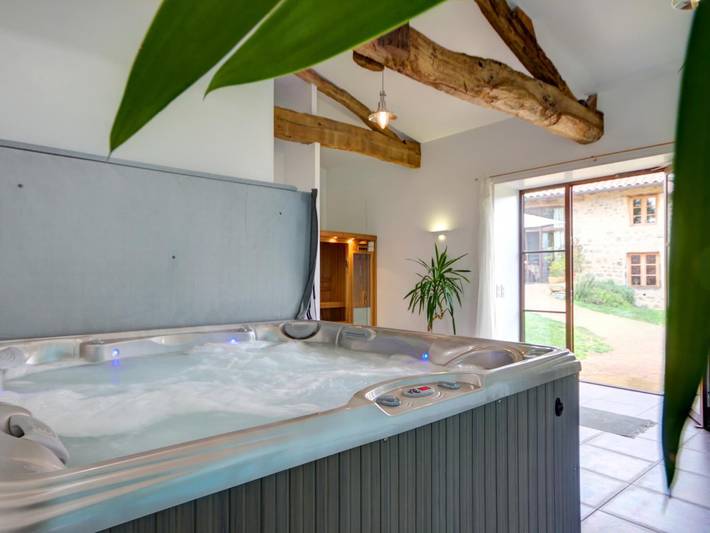 Amplio alojamiento con piscina - 18 pers. in Saint-Just-la-Pendue, Región de Roanne