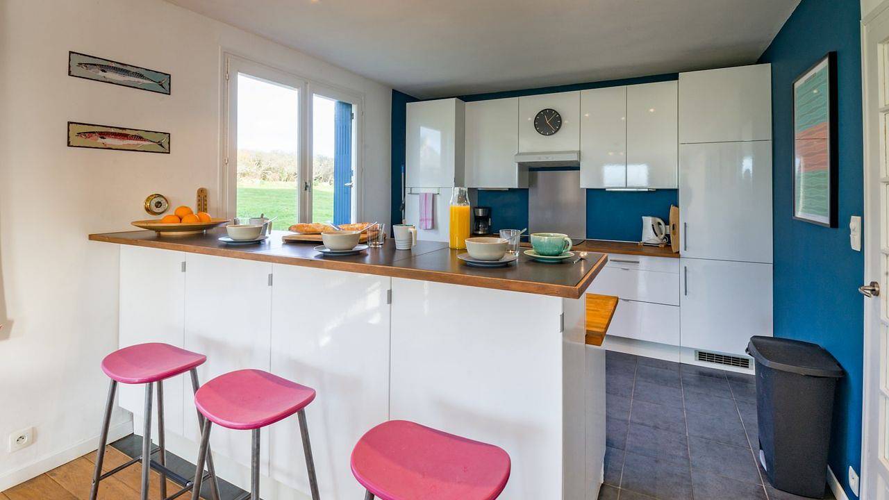 Maison de vacances pour 6 personnes avec terrasse in Landéda, Région de Brest