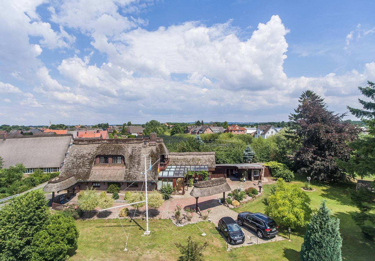 Ganze Ferienwohnung, Ferienwohnung Eulenhof -direkt an der Este in Jork, Altes Land Stade