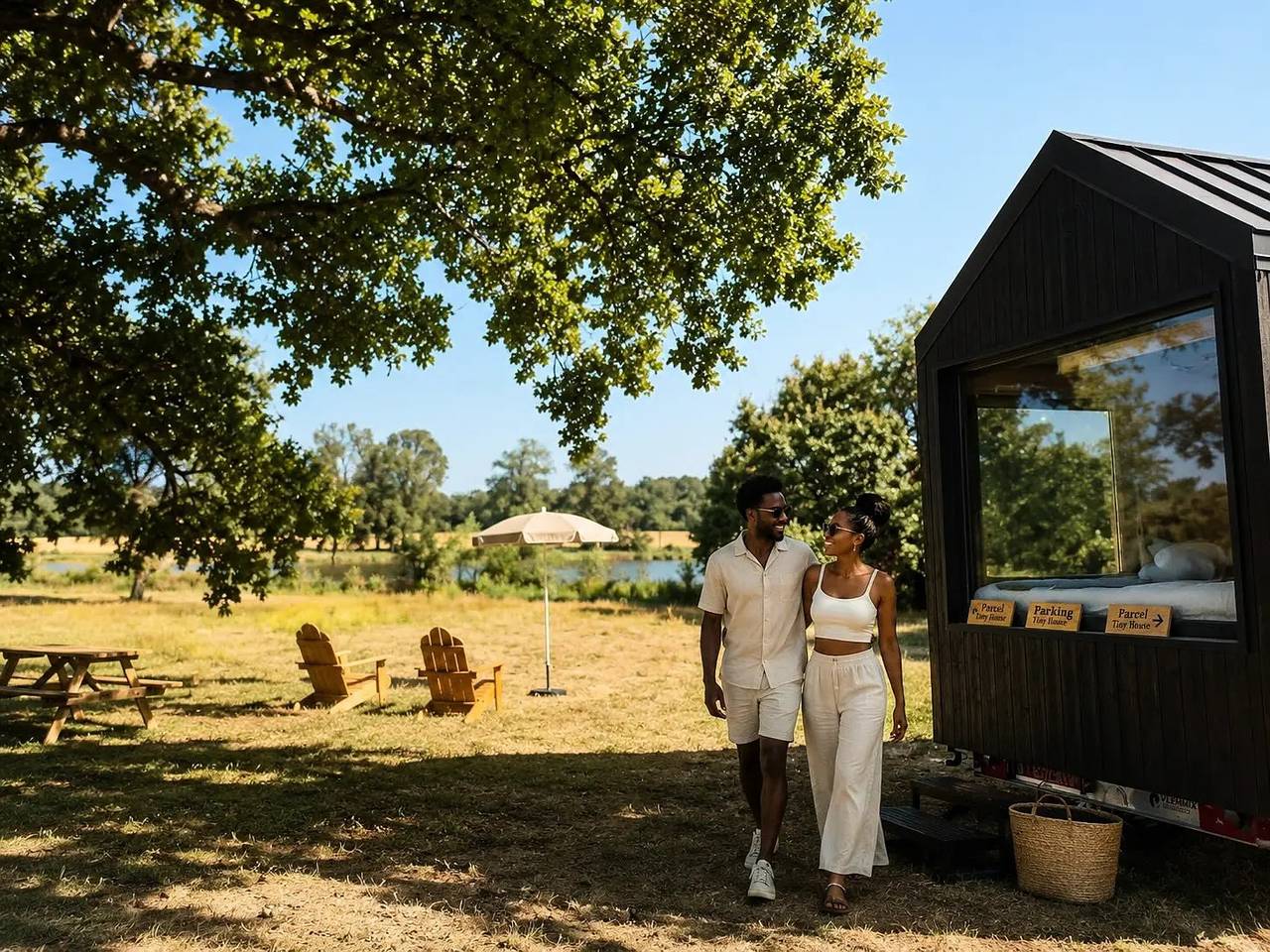 Ganze Wohnung, Tiny House dans le Loiret in Le Charme, Montargis und Umgebung