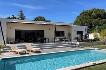 Location de vacances pour 8 personnes, avec jardin à Caumont-sur-Durance