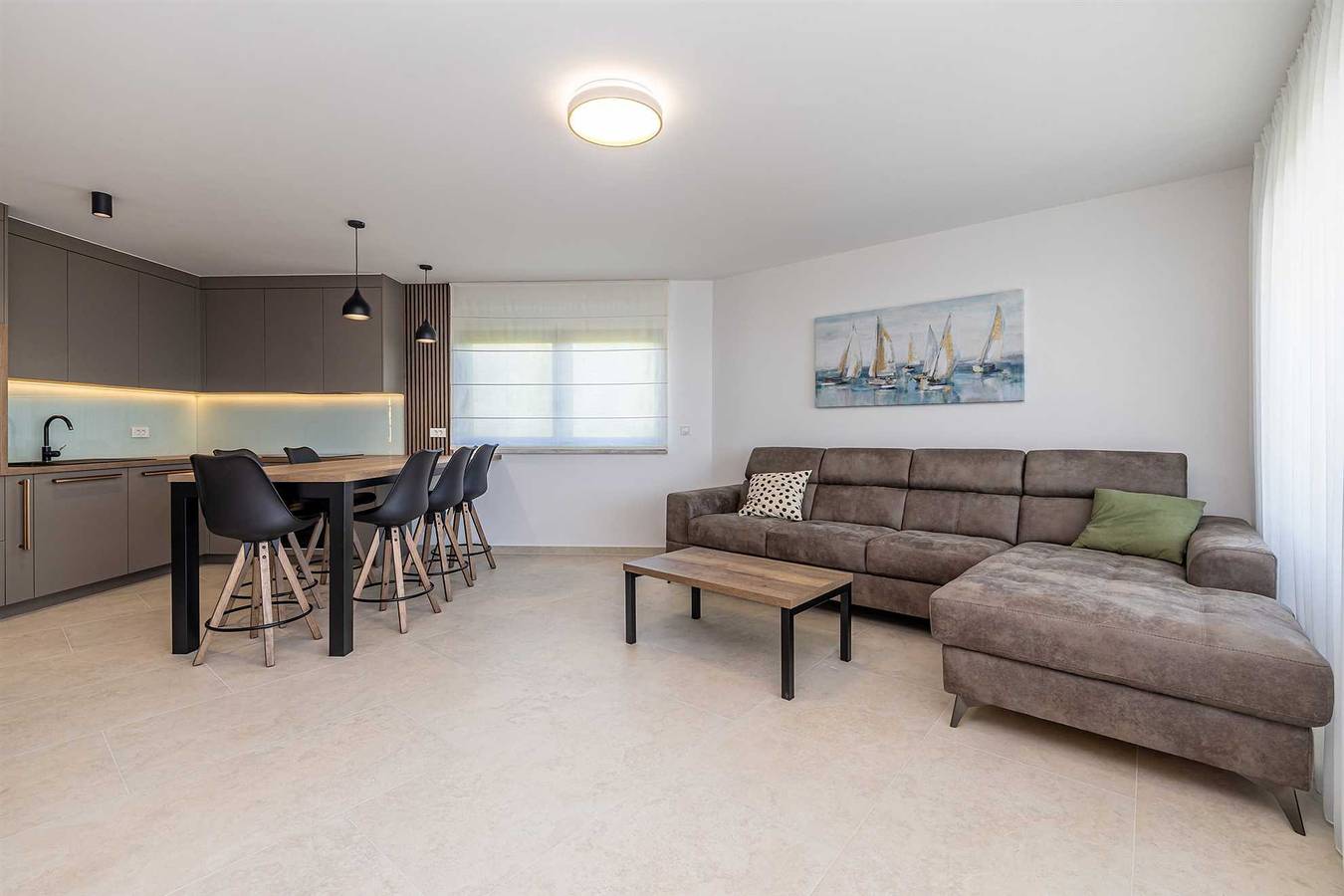 Ganze Wohnung, Apartment Seaside Iii mit wunderschönem Meerblick in Polje, Krk
