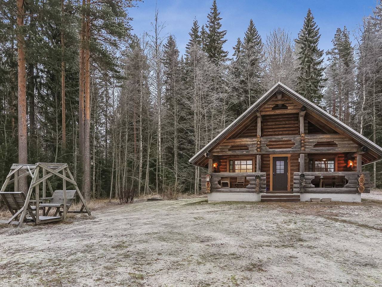 Aurinkoniemi in Hankasalmi, Westfinnland