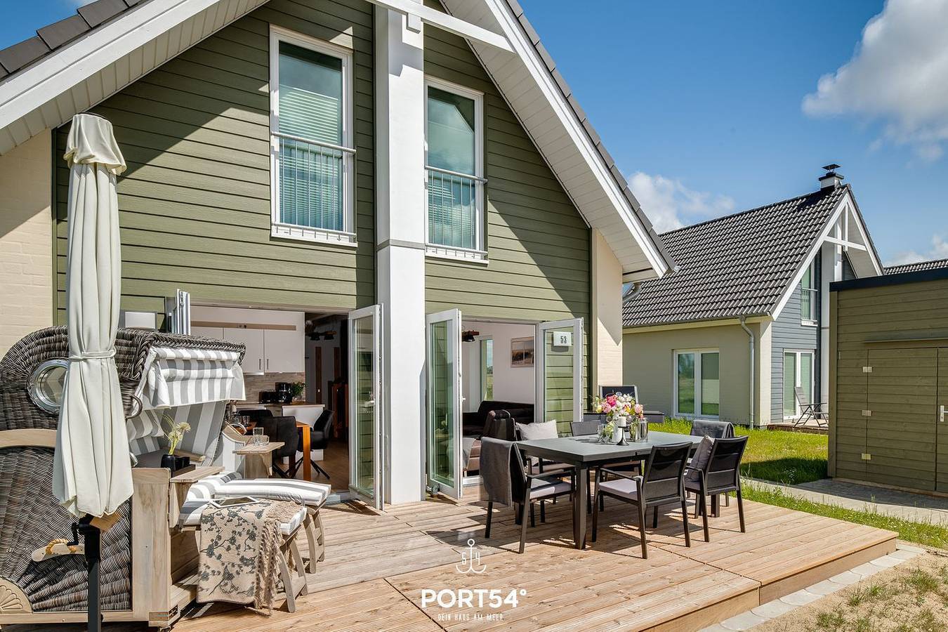 Storchennest - Nordsee- und Strandnah, Kamin, Infrarotsauna, Terrasse in Büsum, Nordseeküste