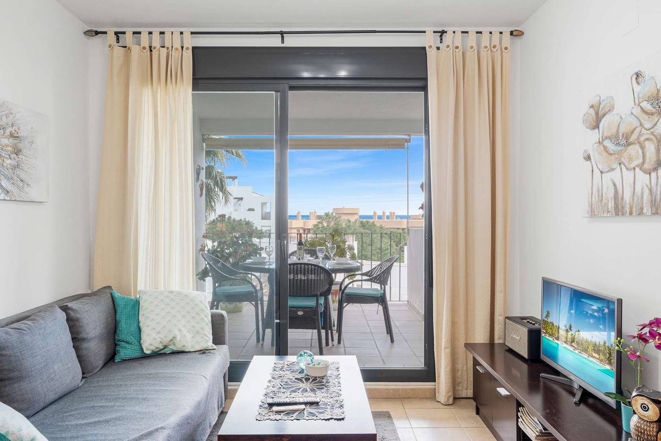 Apartamento entero, Apartamento de vacaciones para 4 personas con jardín in La Cala de Mijas, Mijas