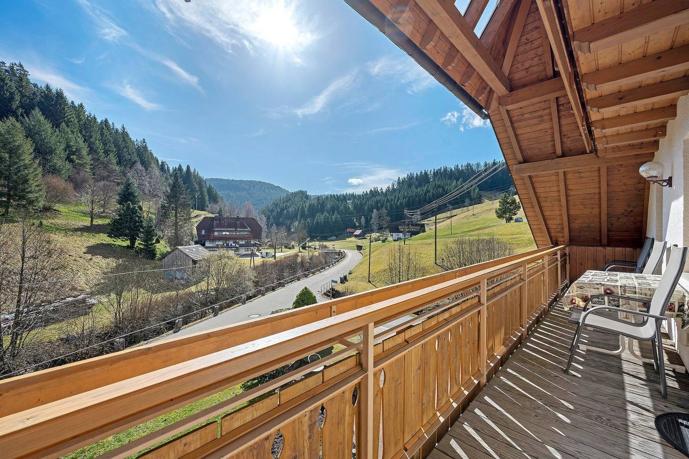 Ganze Wohnung, Ferienwohnung mit separaten Doppelzimmer für bis zu 6 Personen in Bad Rippoldsau-Schapbach, Mittlerer Schwarzwald