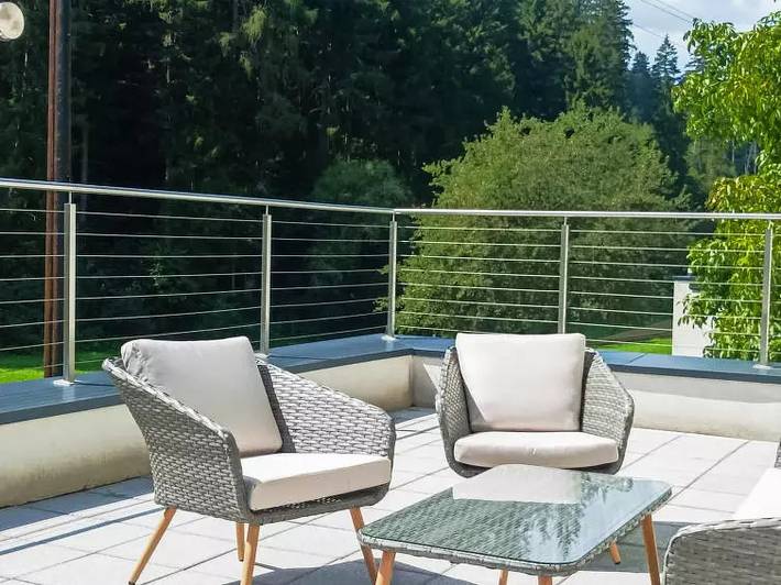 Ferienwohnung für 8 Personen, mit Terrasse