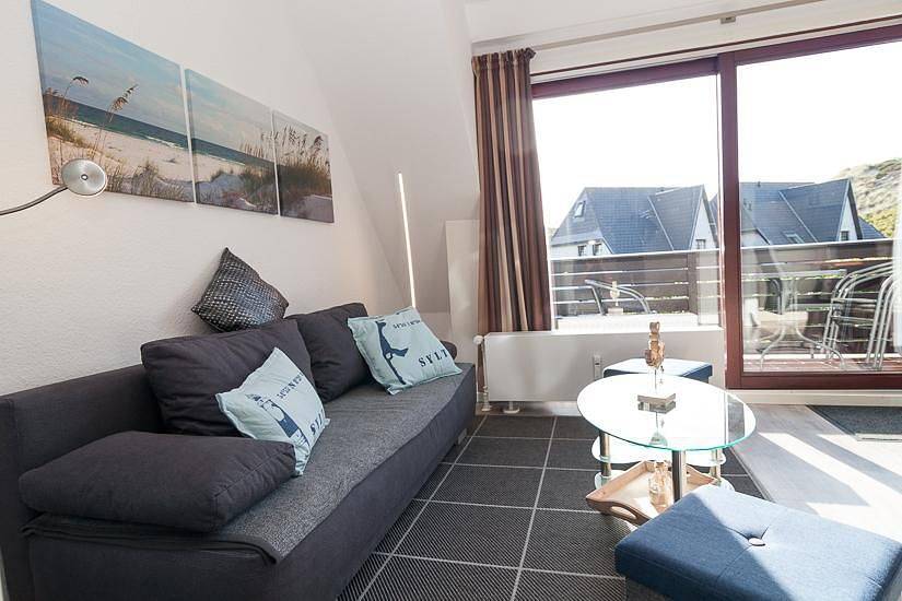 Ganze Wohnung, Diese Ferienwohnung verfügt über 3 Schlafzimmer....Schwimmbad / Sauna im Haus in Hörnum, Sylt