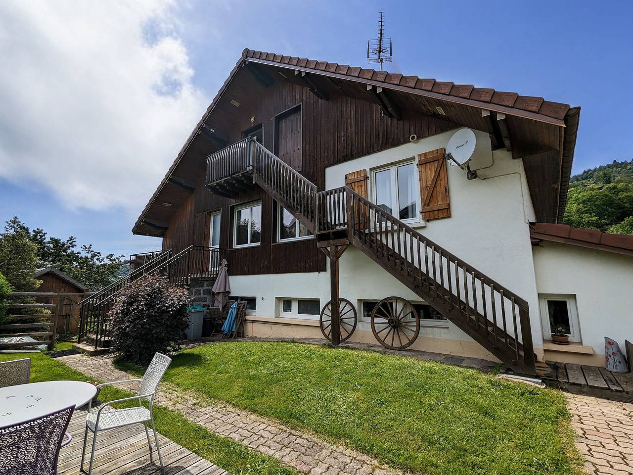 Ganze Wohnung, Berghütte La Bresse 4 Pers, Terrasse, Parkplatz, Wifi in La Bresse, Regionaler Naturpark Belchen der Vogesen