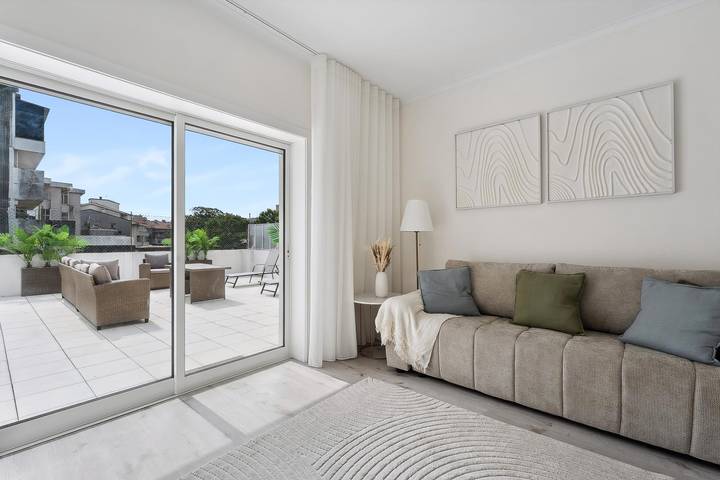 Ferienwohnung für 5 Personen, mit Terrasse in Porto