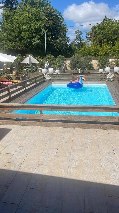 Maison d’hôte pour 8 personnes, avec piscine ainsi que bassin pour enfant et jardin à Libourne - 2