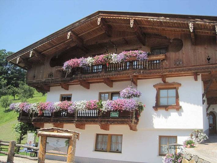 Chalet für 6 Personen, mit Balkon in Hippach