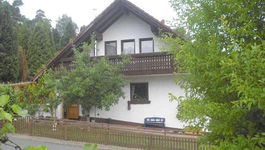 Ferienwohnung für 4 Personen, mit Balkon und Ausblick in Weilbach