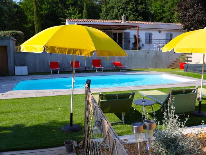 Location de vacances pour 8 personnes, avec jardin ainsi que vue et piscine à Saint-Denis (Aude) - 3