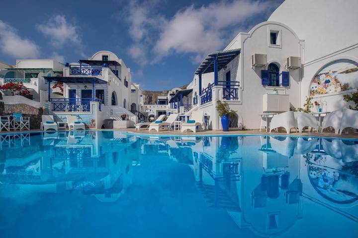 Appart’hôtel pour 2 personnes, avec jardin ainsi que piscine et vue