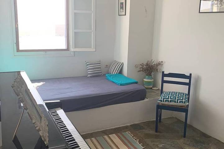 Villa avec vue imprenable sur la mer, Antiparos, Grece in Antiparos