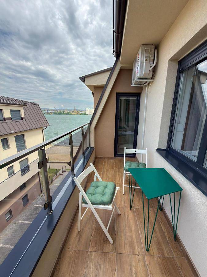 Appartement de vacances pour 4 personnes, avec Balcon ainsi que Terrasse et Vue