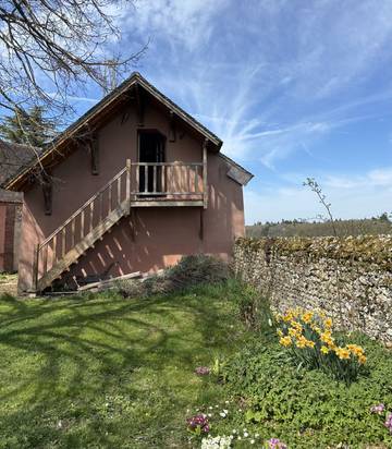 Studio pour 2 personnes, avec piscine et jardin, animaux acceptés dans Eure-et-Loir