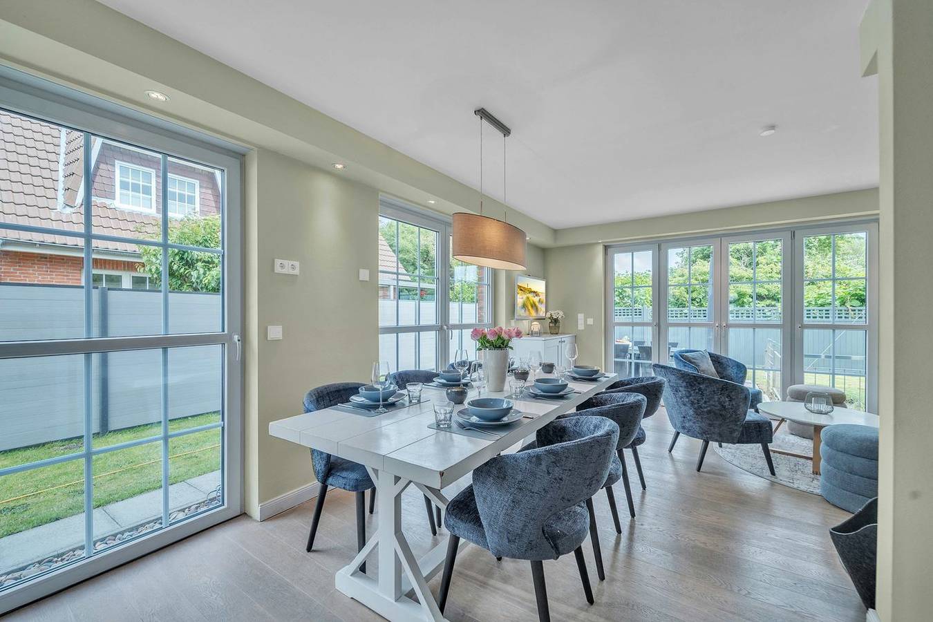 Haus Alster in Westerland: Modernes Ferienhaus mit Sauna, Garten und Terrasse in Westerland, Sylt (Gemeinde)