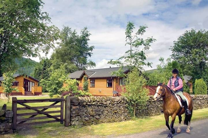 Mobile home for 6 people in Scotland