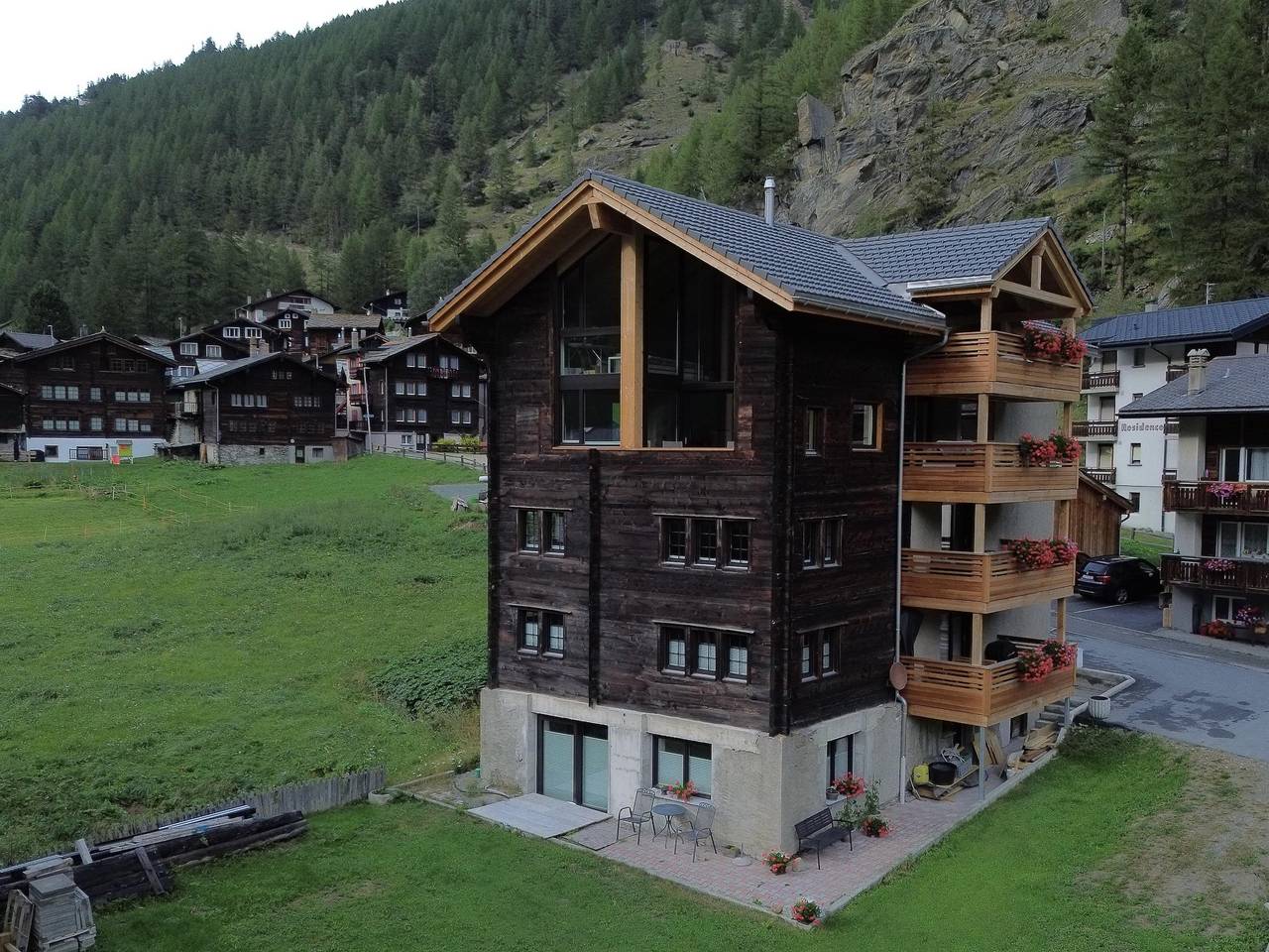 Ganze Ferienwohnung, 4-Bettwohnung in Saas-Grund, Walliser Alpen