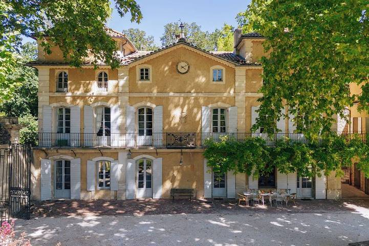 Maison de vacances pour 12 personnes, avec terrasse et piscine à Mazan