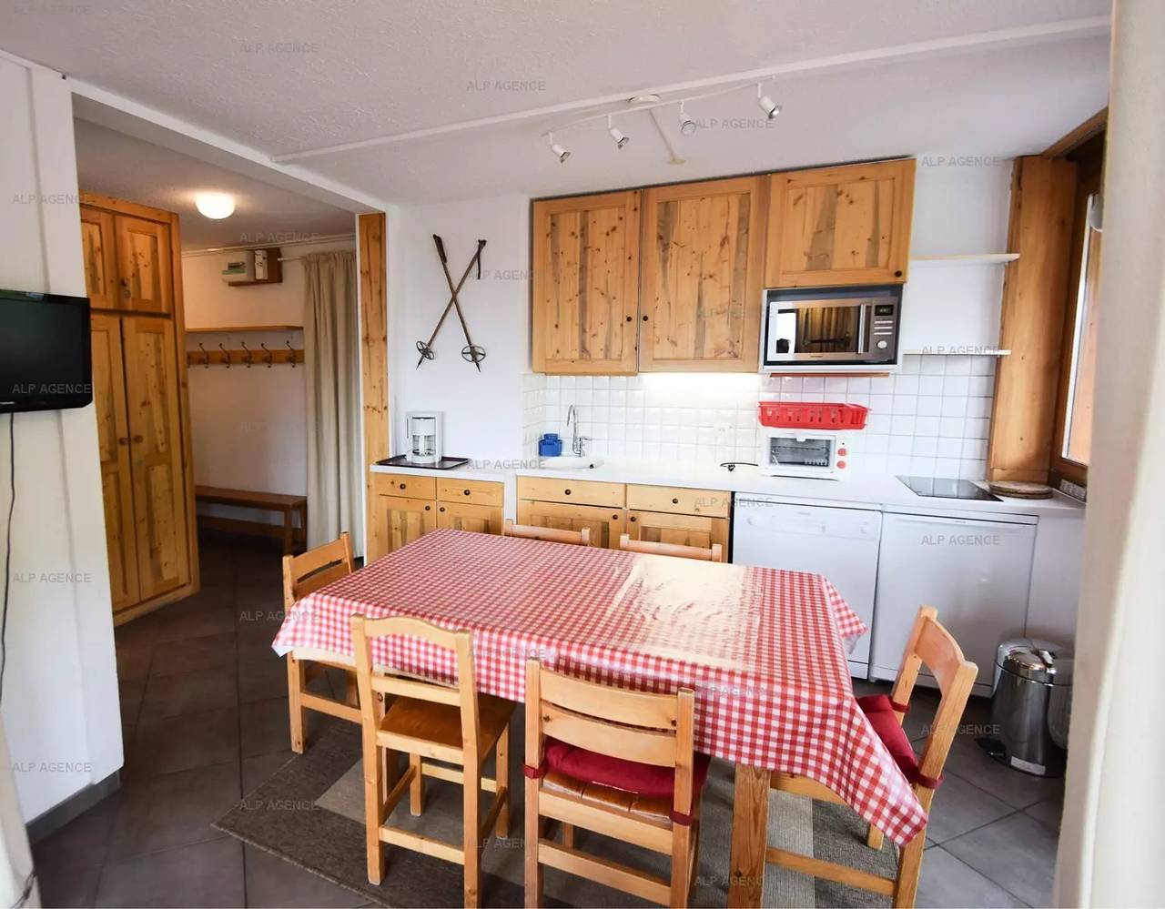 Chalet pour 5 Personnes dans Mâcot-la-Plagne, La Plagne-Tarentaise