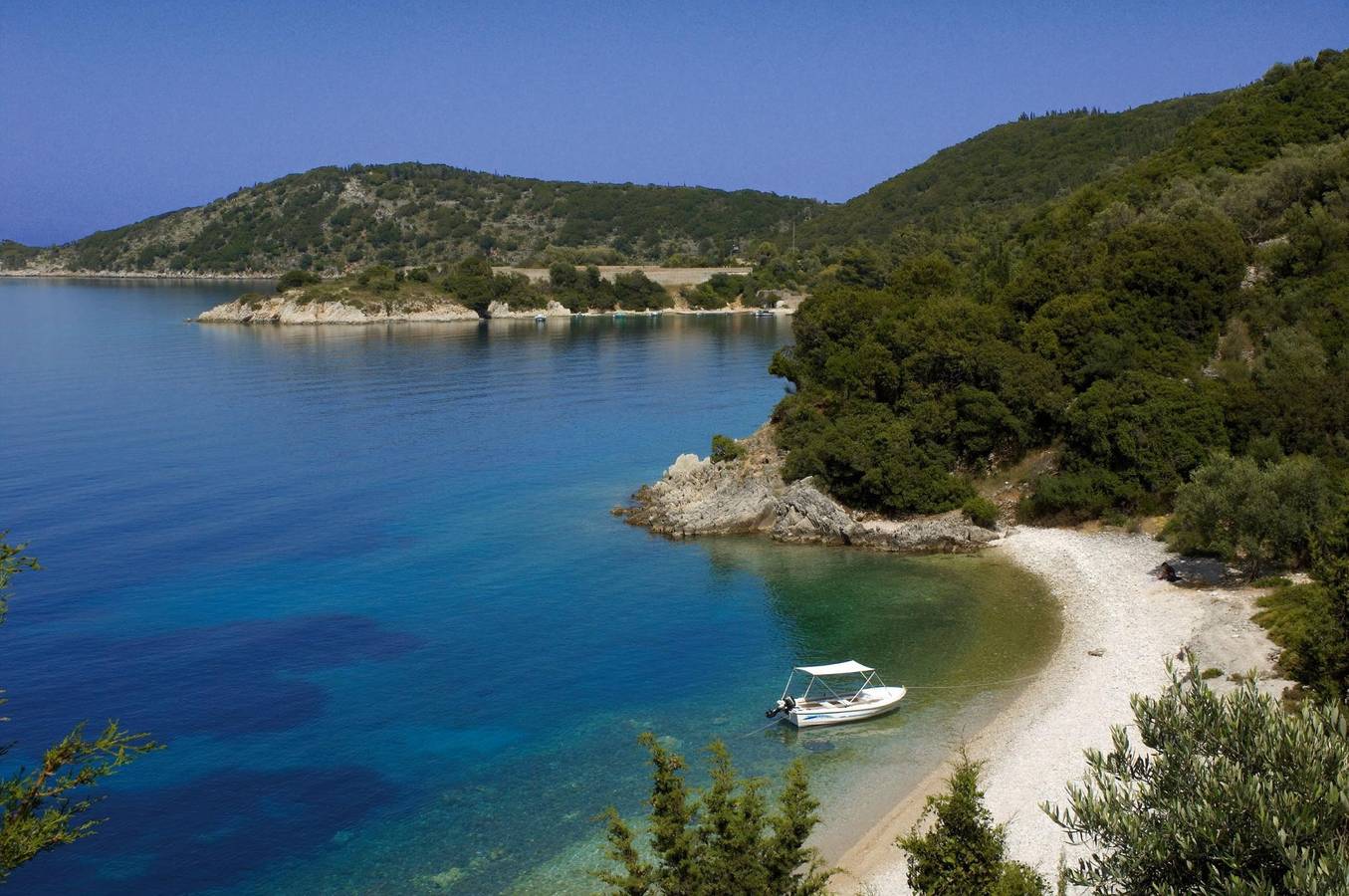 Villa for 4 people with pool in Ithaka