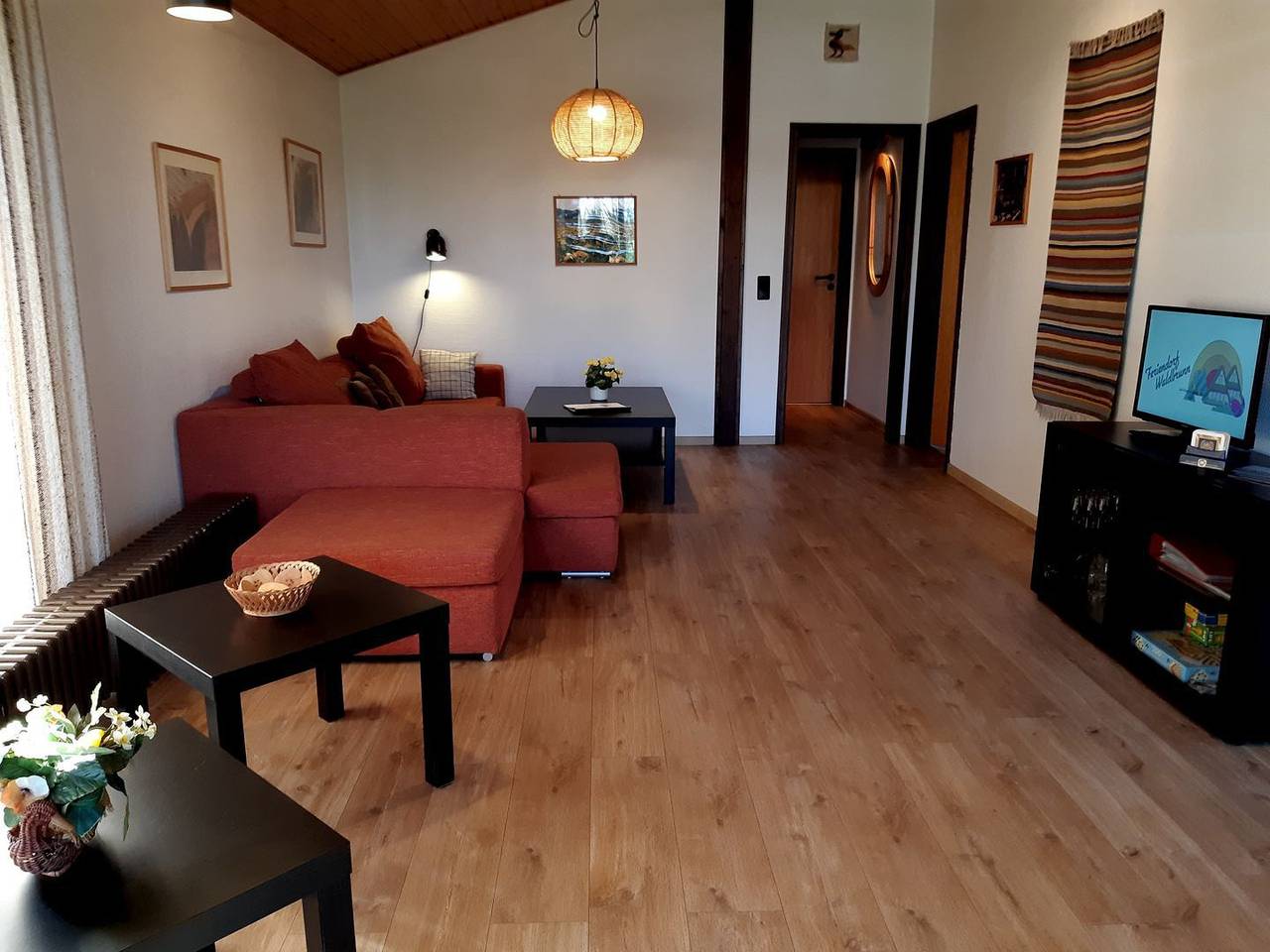 Voll ausgestattetes Ferienhaus "Robinson" Nr.162 mit überdachter Terrasse in Waldbrunn, Neckar-Odenwald-Kreis