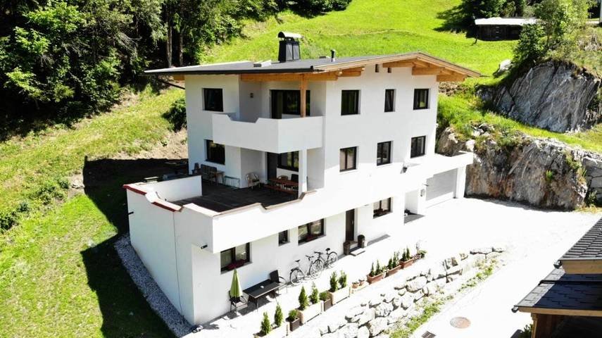 Ferienwohnung für 5 Personen, mit Ausblick und Terrasse, mit Haustier
