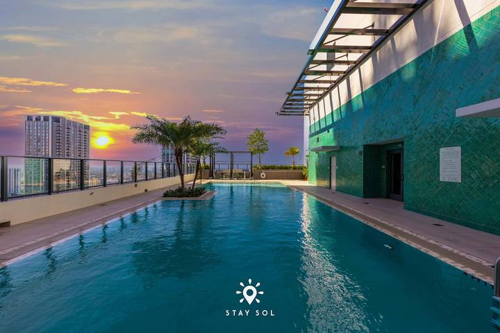 Gîte pour 2 personnes, avec balcon et piscine, adapté aux familles à Miami - 4