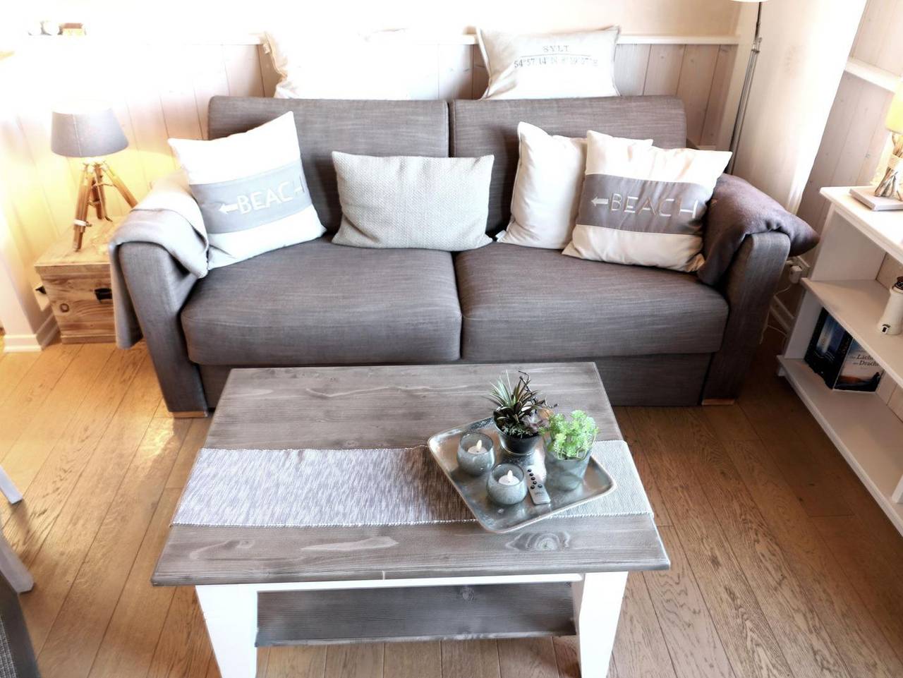 Ganze Wohnung, Hochwertiges 2-Zi.-App. mit Nord-Balkon und Wellnessbereich in Westerland in Westerland, Sylt (Gemeinde)