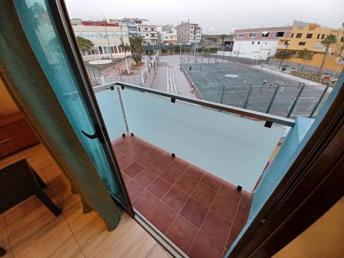 Ganze Wohnung, Ferienwohnung 'Bella Lucía' mit Meerblick, Balkon und WLAN in Guargacho, San Miguel de Abona