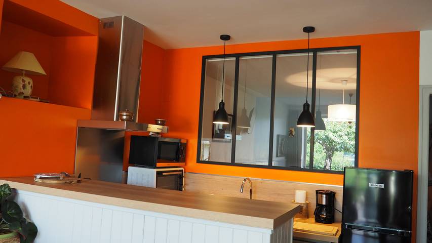 Appartement de vacances pour 5 personnes, avec jardin et vue sur le lac dans l' Aveyron - 4