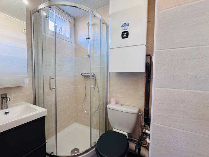 Gehele studio, Studio voor 2 personen met balkon in Mont-de-Lans, Les Deux Alpes