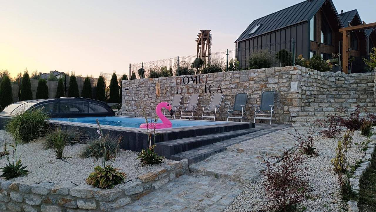 Domki Pod Łysicą- basen jacuzzi sauna in Województwo świętokrzyskie