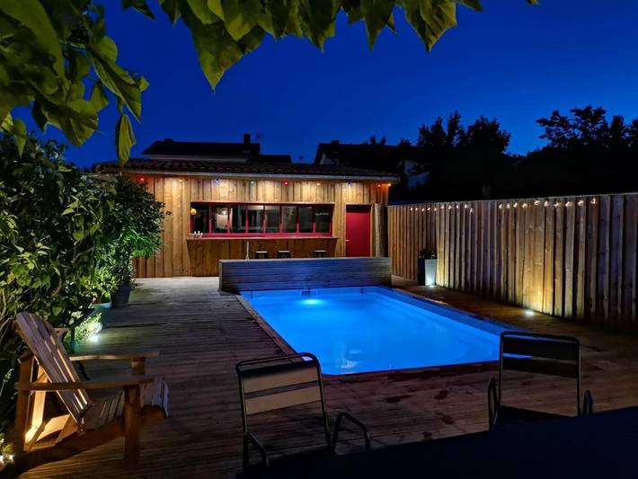 Location de vacances pour 9 personnes, avec jardin et piscine à Le Bouscat - 4