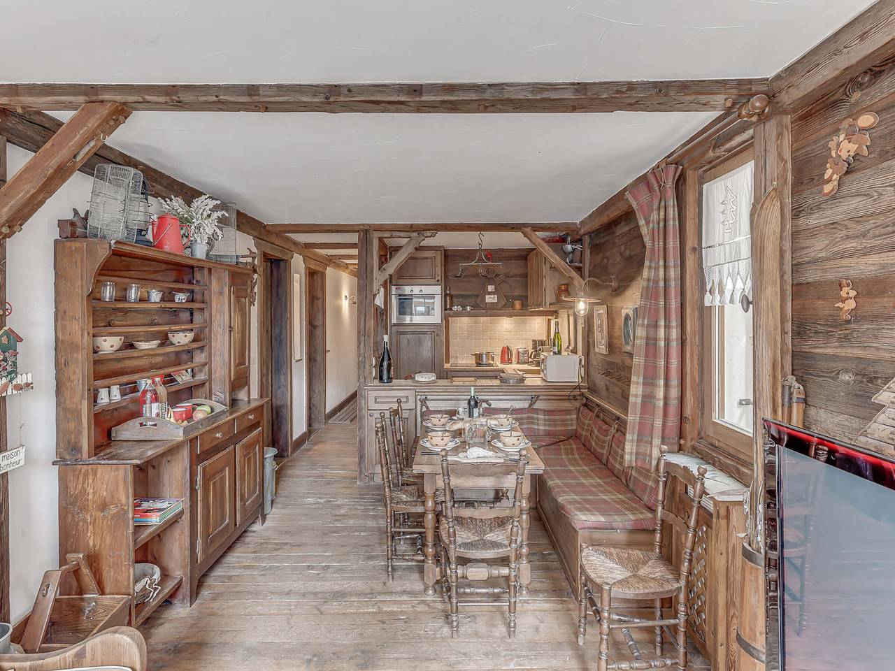 Geheel appartement, Tignes - 3 rooms, sauna, mountain style in Tignes, Massif de la Vanoise