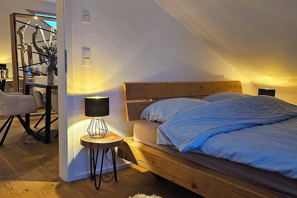 Ganze Wohnung, Penthouse \"Pfänderblick\" Alpenpanorama am Bodensee bei Lindau in Sigmarszell, Bayerisch Schwaben